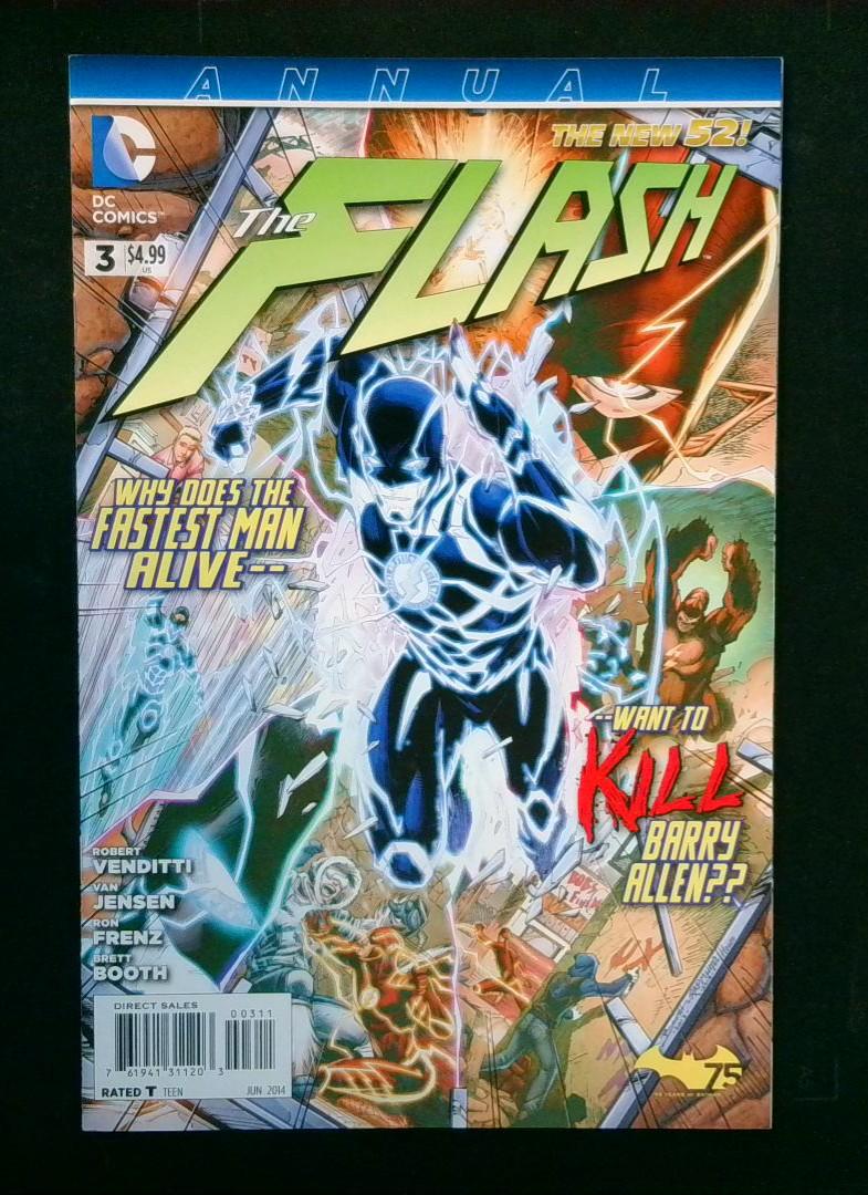 Flash Annual #3, NM DC Comics, 2014