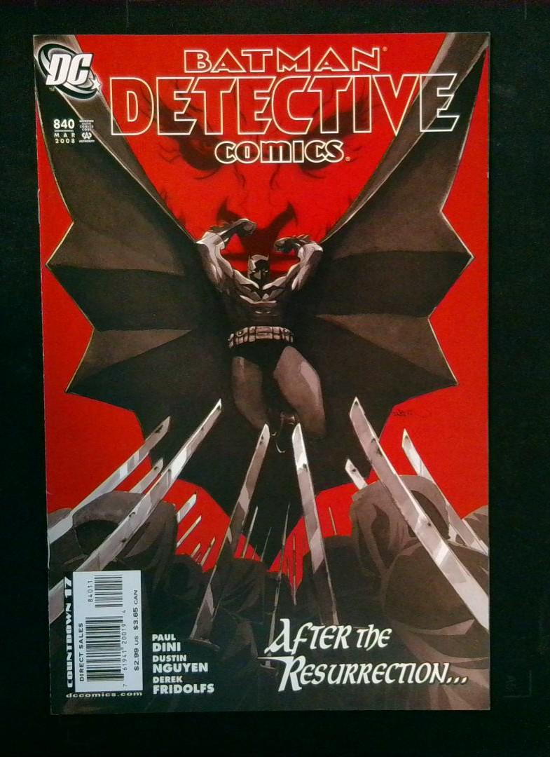 Detective Comics #840 VF/NM Dustin Nguyen Cvr, DC, 2008