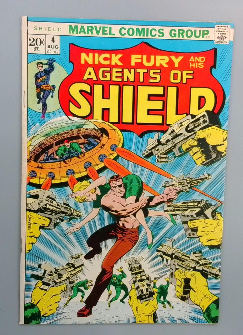 Nick Fury and His Agents of SHIELD #4, FN Marvel Comics, 1968