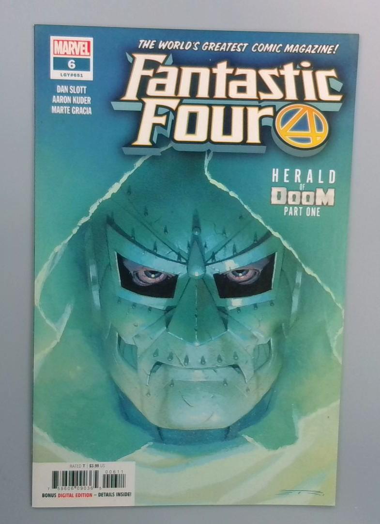 Fantastic Four #6, NM Dr. Doom Marvel, 2019