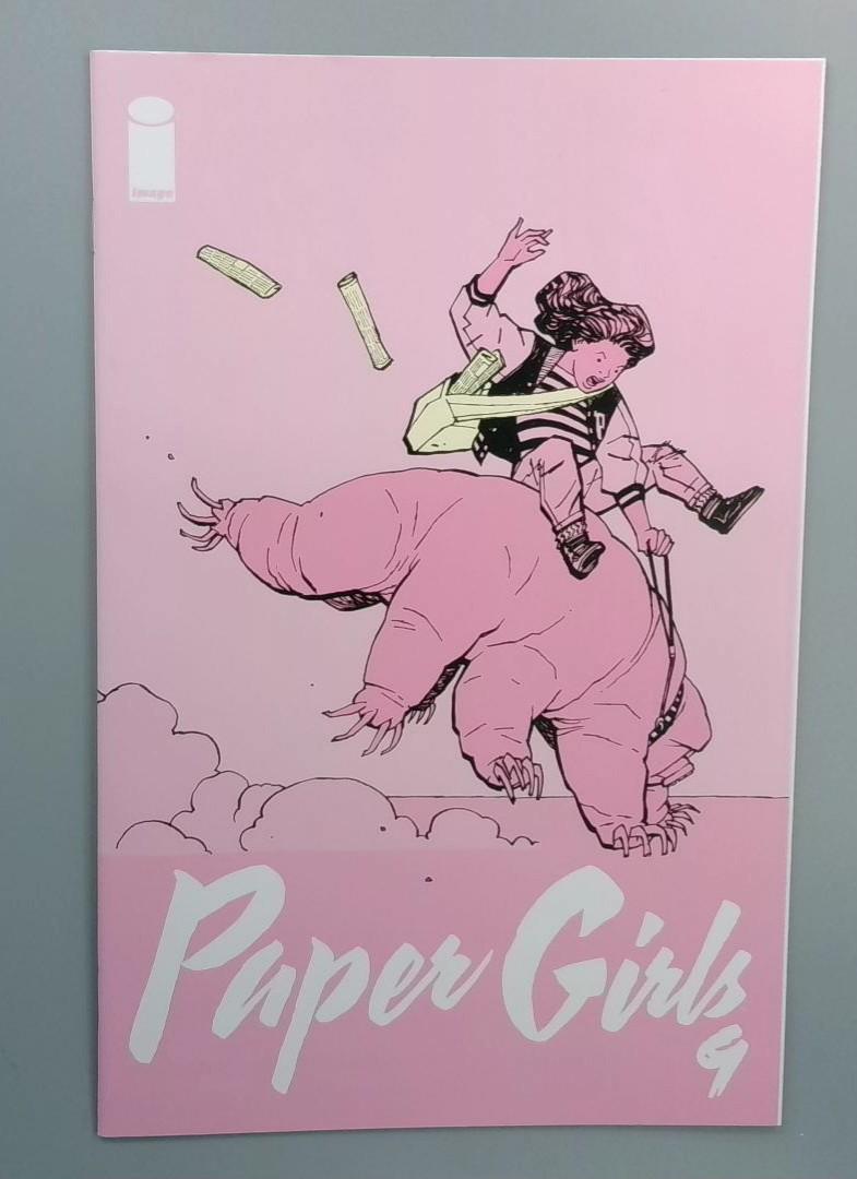 Paper Girls #9, NM Pink, Image 2016