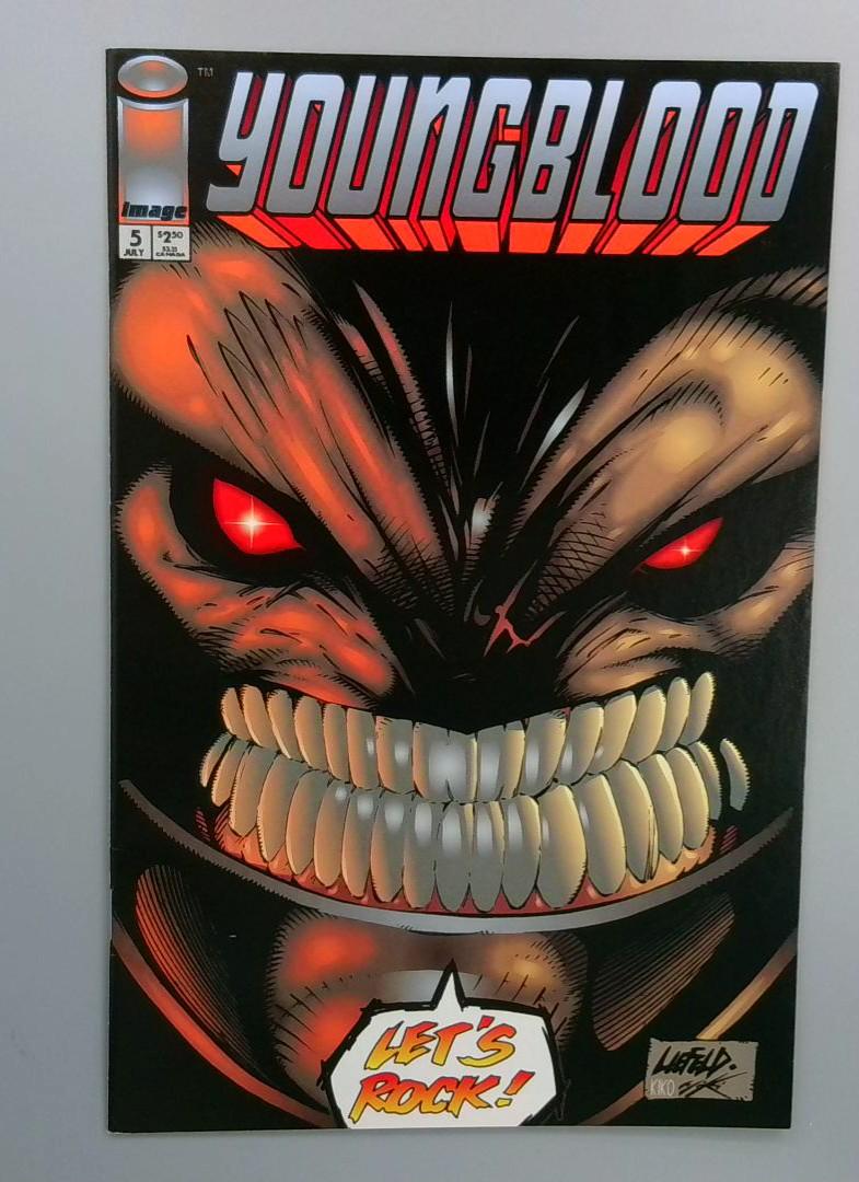 Youngblood #5, Liefeld Cvr, Brigade #4, Flip Issue Image