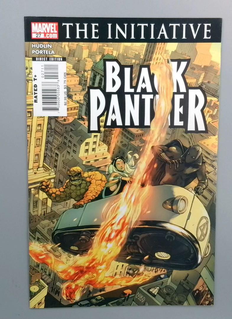 Black Panther #27 NM- The Initiative Cvr, Marvel