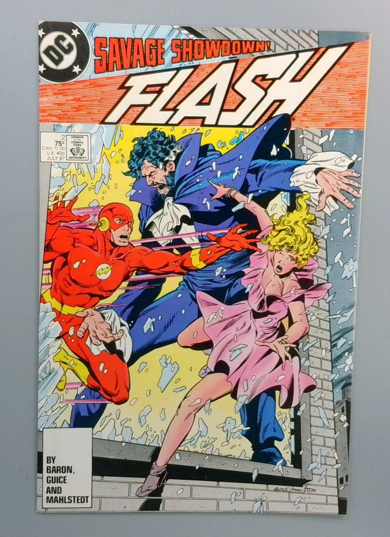 Flash #2, NM- Wally West DC, 1987