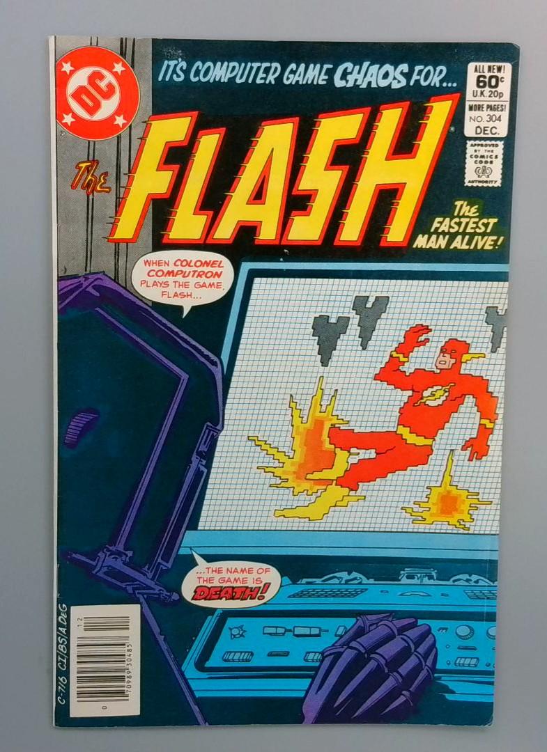 Flash #304, Newsstand DC, 1981