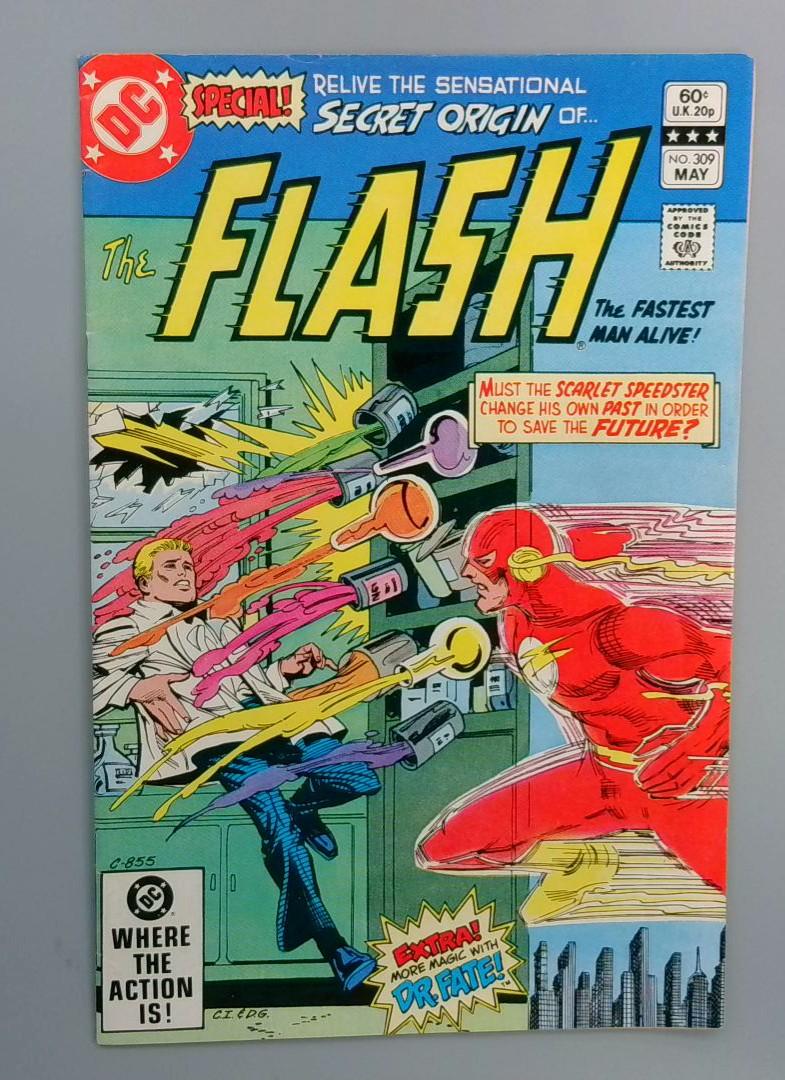 Flash #309, Origin Retold, DC, 1982