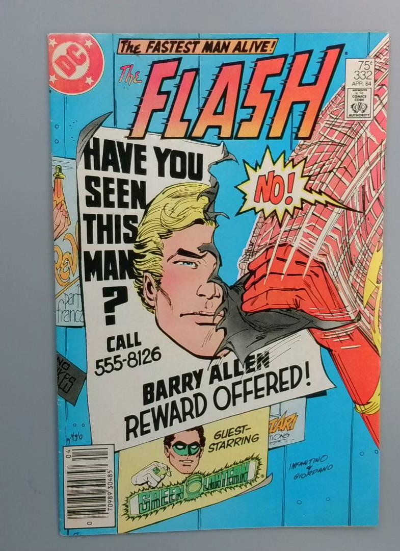 Flash #332, Newsstand, DC, 1984