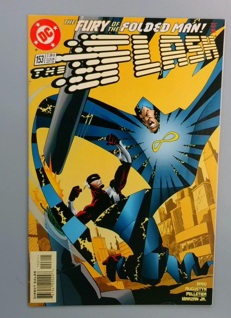 Flash #153, NM 1st Folded Man DC, 1999