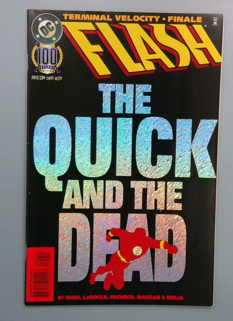 Flash #100, VF/NM Centennial Edition Holo Cvr, DC, 1995
