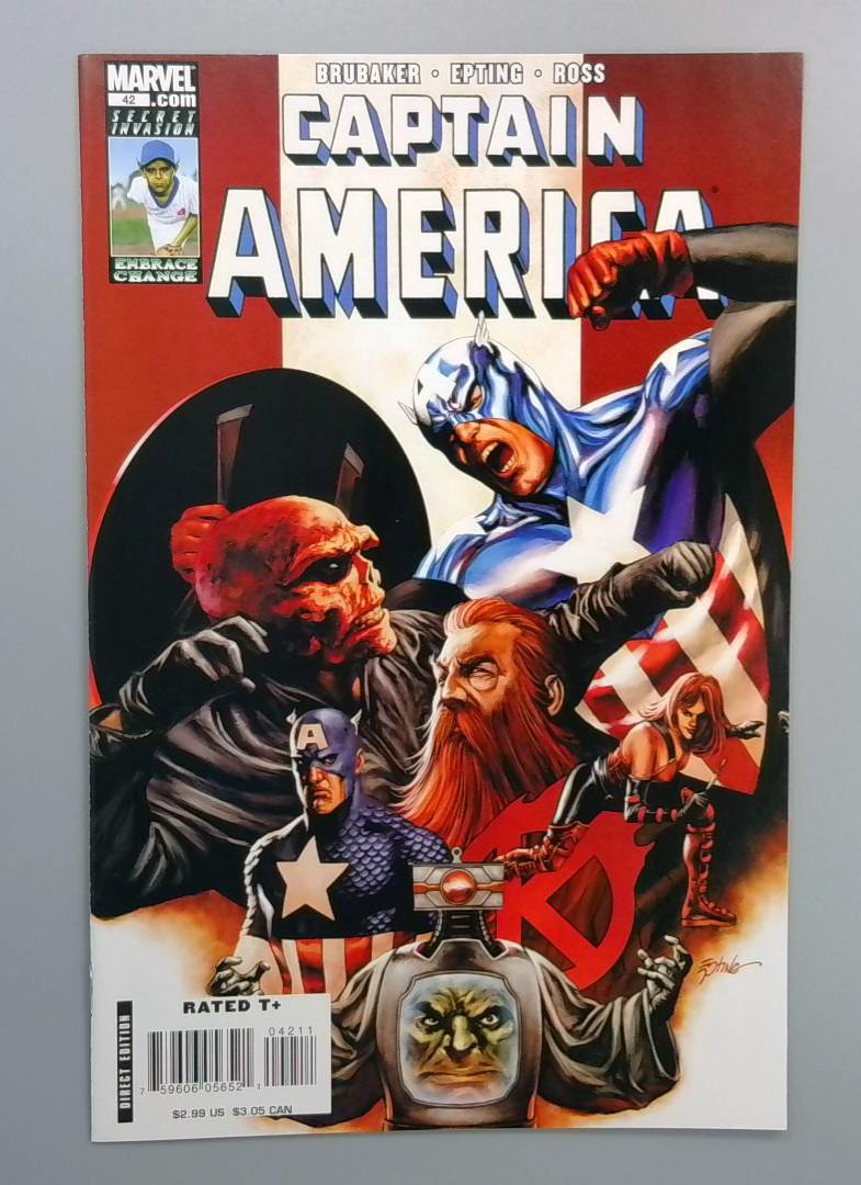 Captain America #42, NM Marvel, 2008