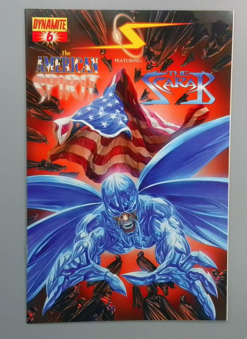 Project Superpowers #6A #6 NM American Spirit & The Scarab, Dynamite, 2008
