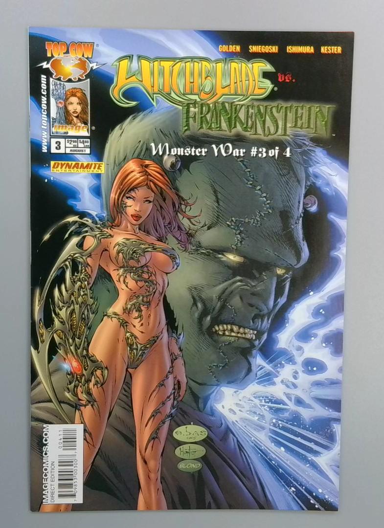 Witchblade vs. Frankenstein #3, NM Top Cow/Image/Dynamite