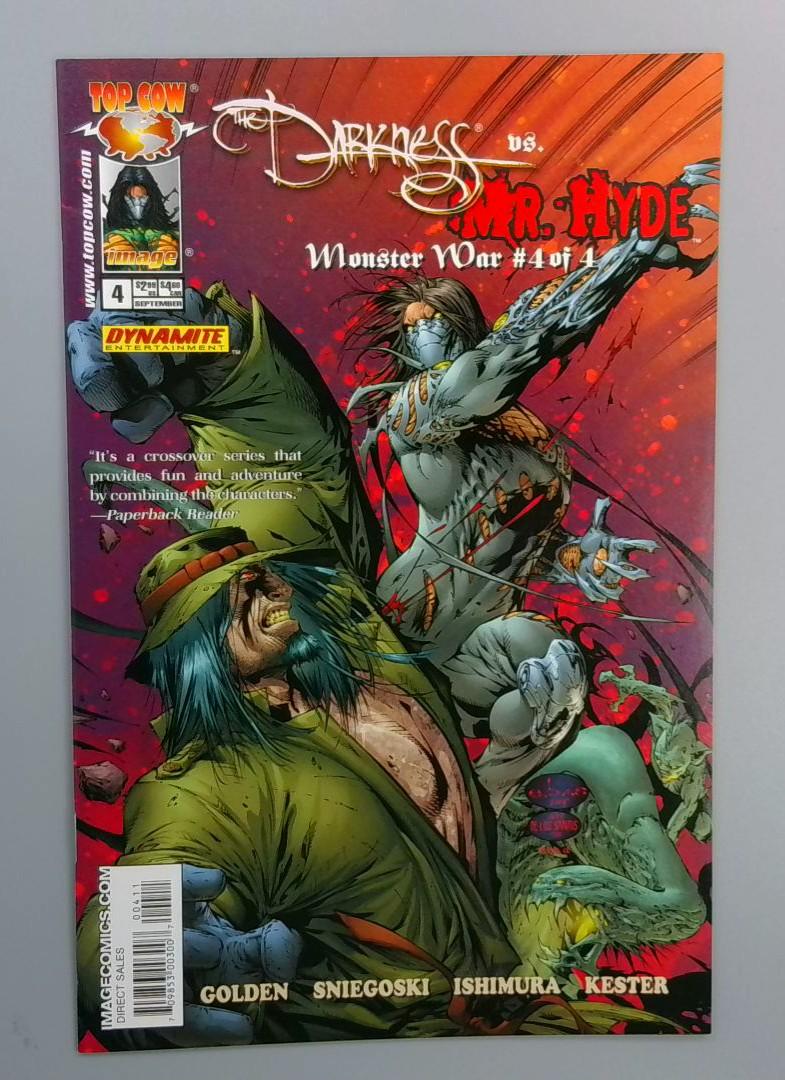 The Darkness vs Mr. Hyde #4 Monster War, Top Cow/Dynamite