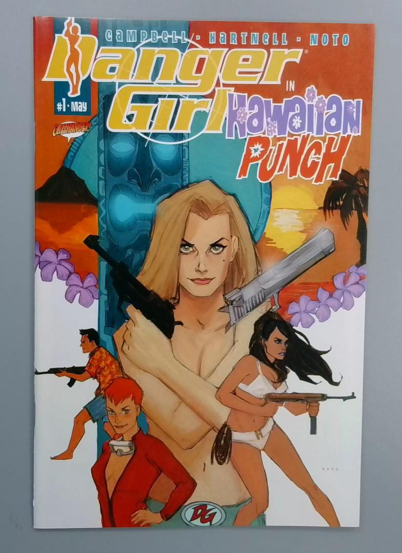 Danger Girl #1 NM- Hawaiian Punch, WildStorm