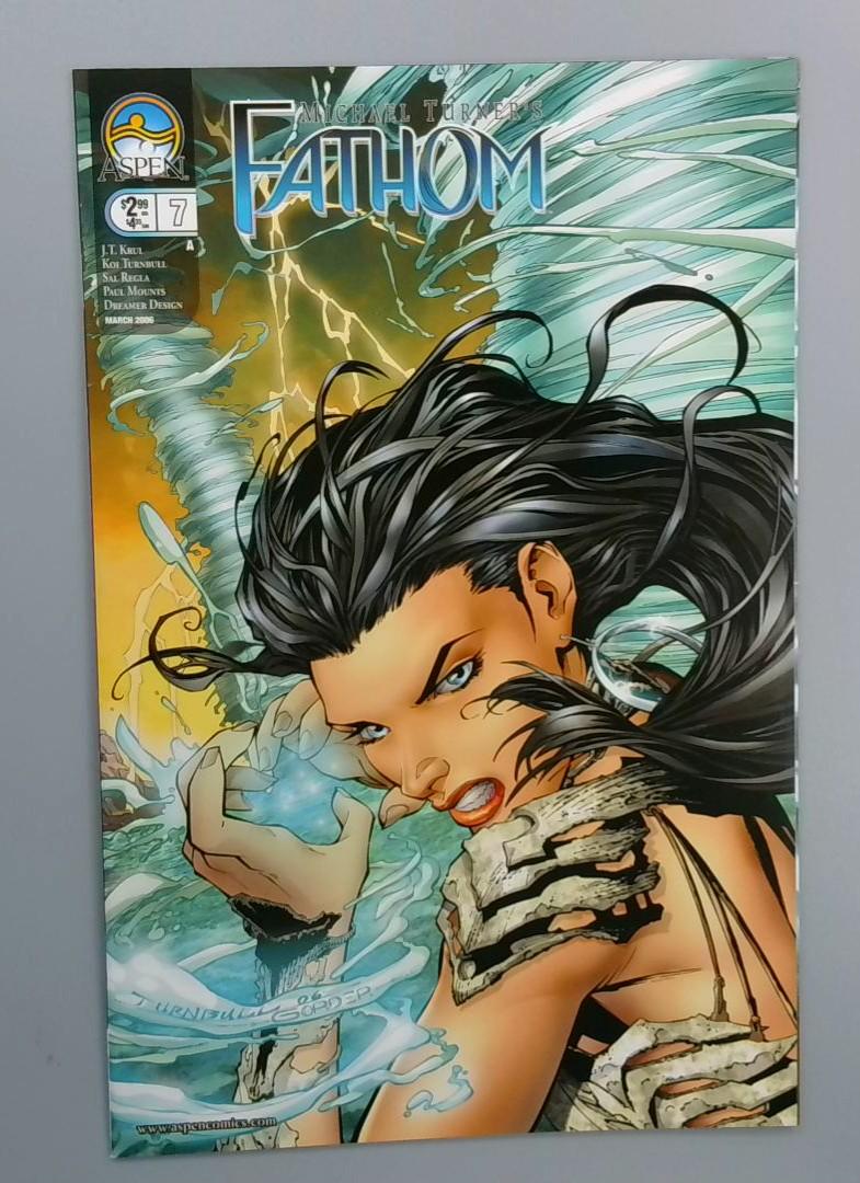 Fathom #7, VF+ Michael Turner Aspen, 2006