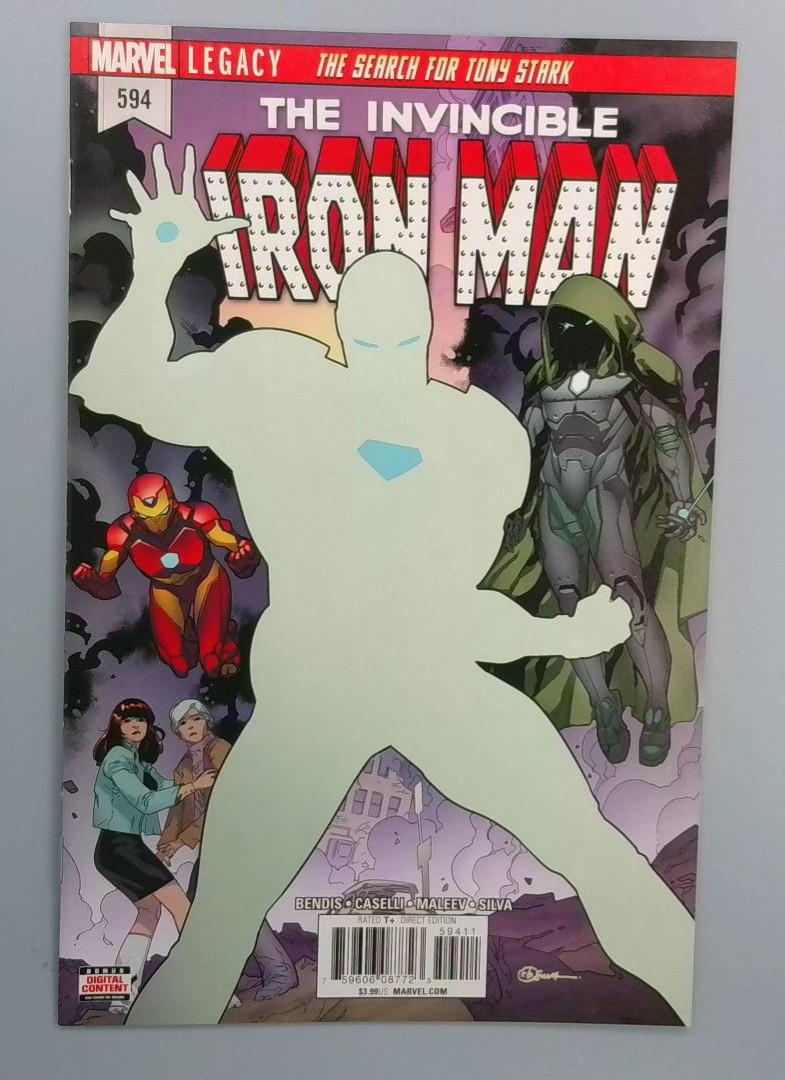Invincible Iron Man #594, NM Marvel, 2017
