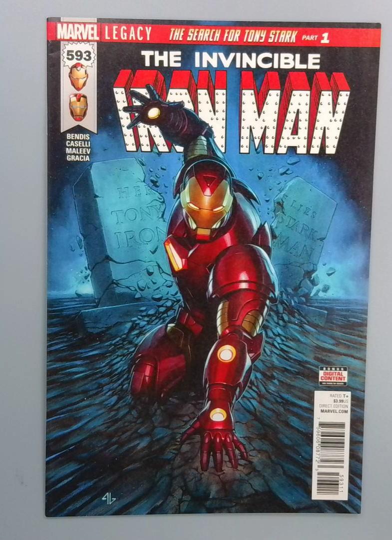 Invincible Iron Man #593, NM Marvel 2018