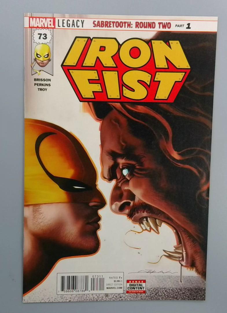 Iron Fist #73, NM Sabretooth, Marvel
