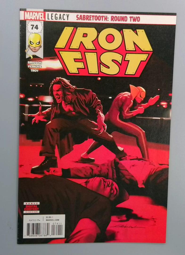 Iron Fist #74, NM Sabretooth, Marvel 2017