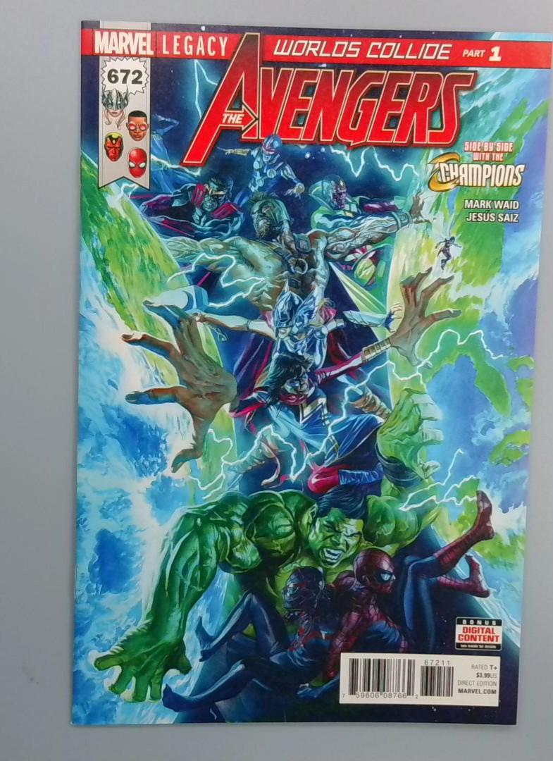 Avengers #672, NM Marvel, 2018