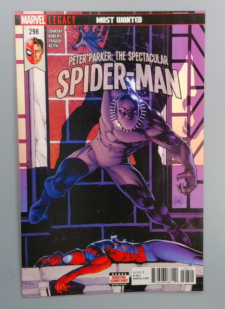 Peter Parker: The Spectacular Spider-Man #298 NM Most Wanted Variant, Marvel