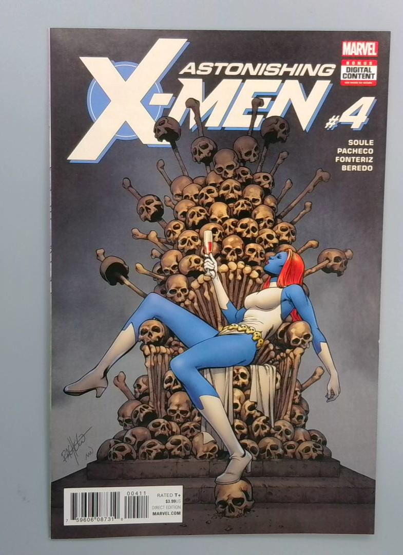 Astonishing X-Men #4, NM Pacheco Variant, Marvel, 2017