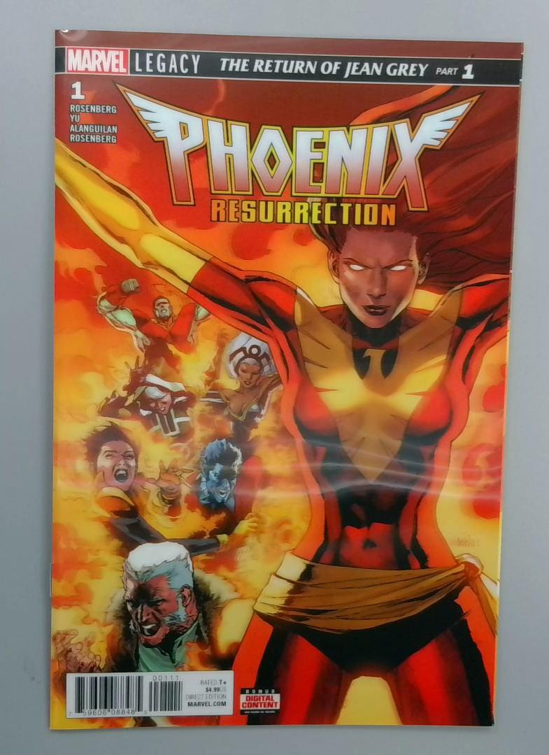 Phoenix Resurrection #1 NM The Return of Jean Grey, Marvel, 2017