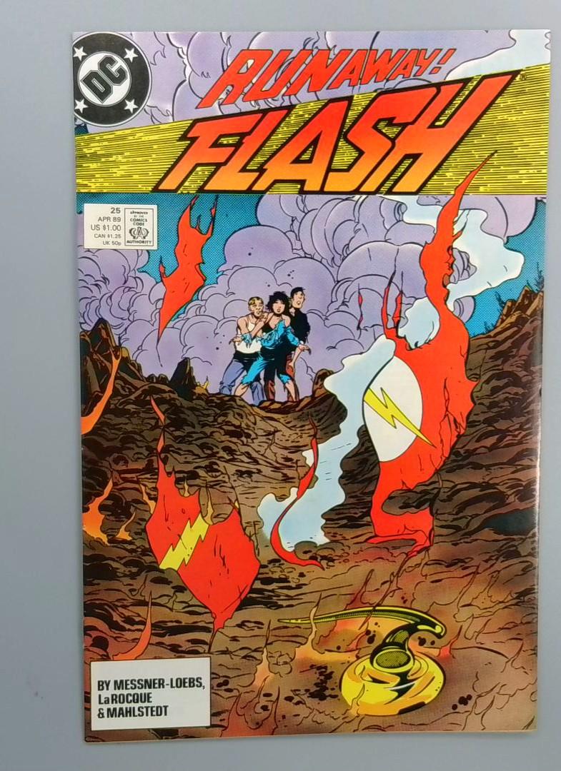 Flash #25, NM Runaway!, DC, 1989