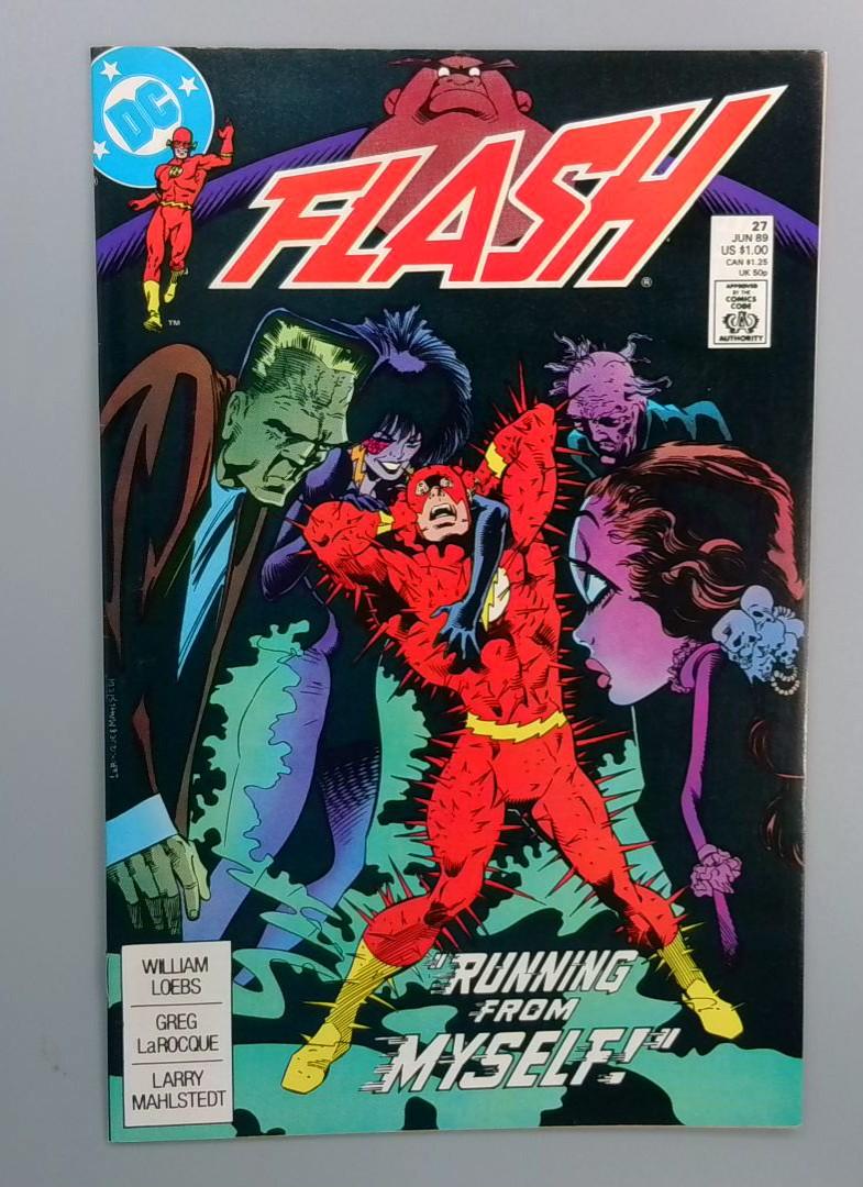 Flash #27, VF+ Horror, DC, 1989