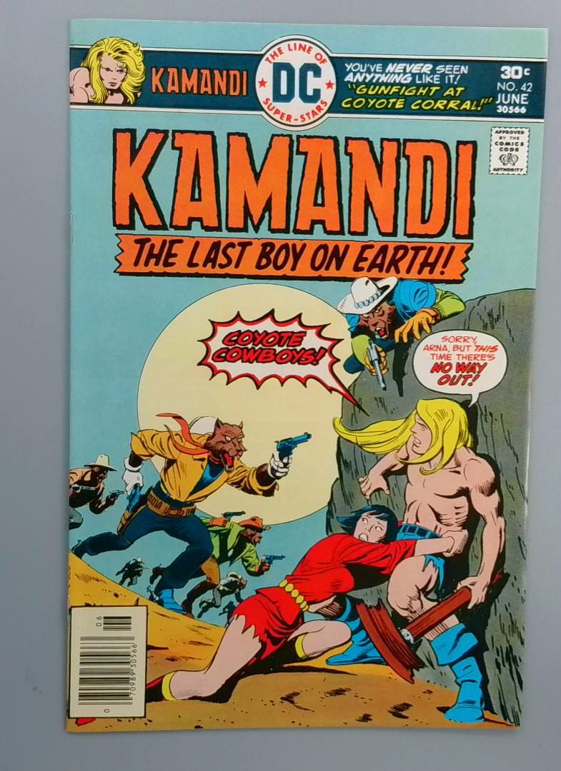 Kamandi The Last Boy on Earth #42, VF+DC, 1975
