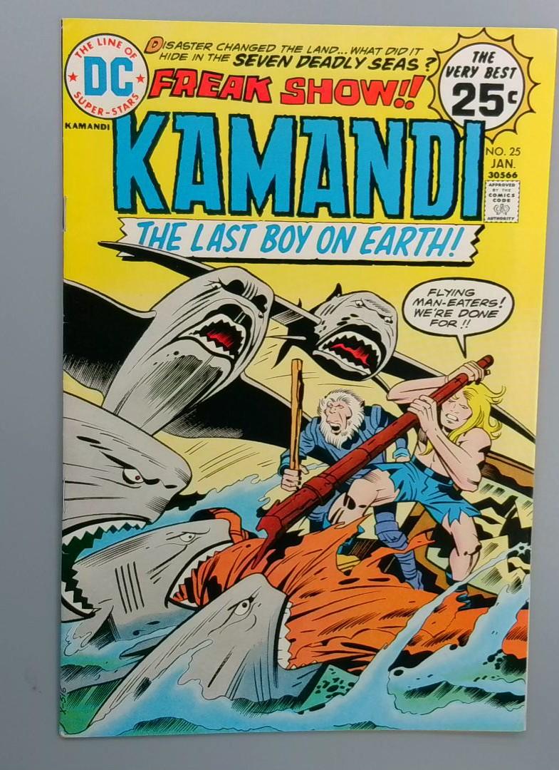 Kamandi #25 The Last Boy on Earth!, VF DC, 1975