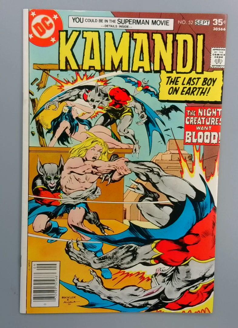 Kamandi #52 The Last Boy On Earth, VF DC, 1977
