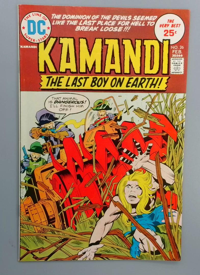 Kamandi #26 The Last Boy on Earth, DC, 1974