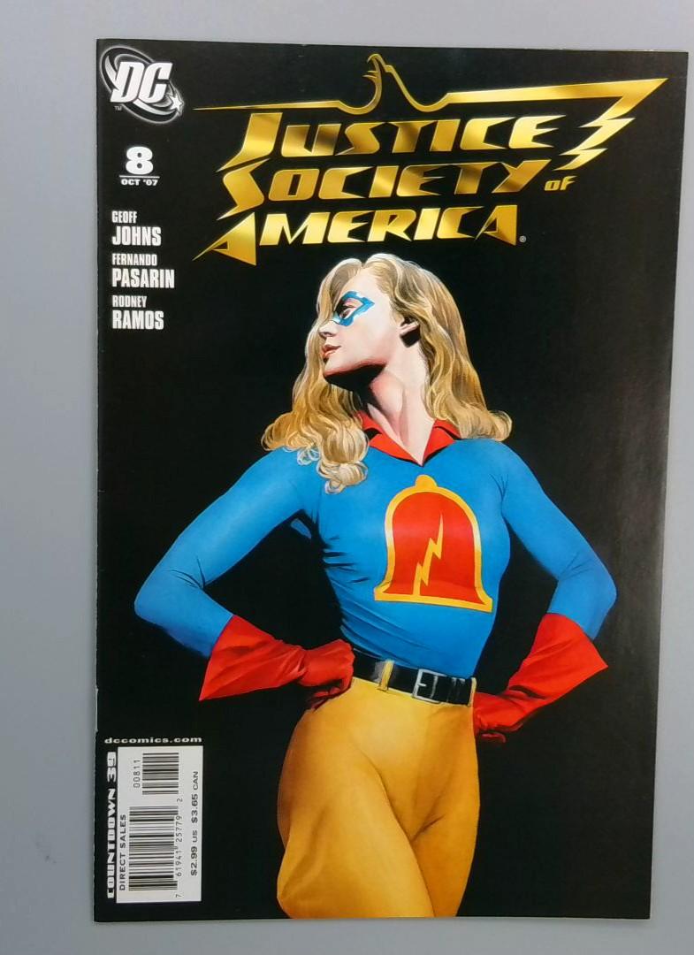 Justice Society of America #8, VF/NM DC, 2007