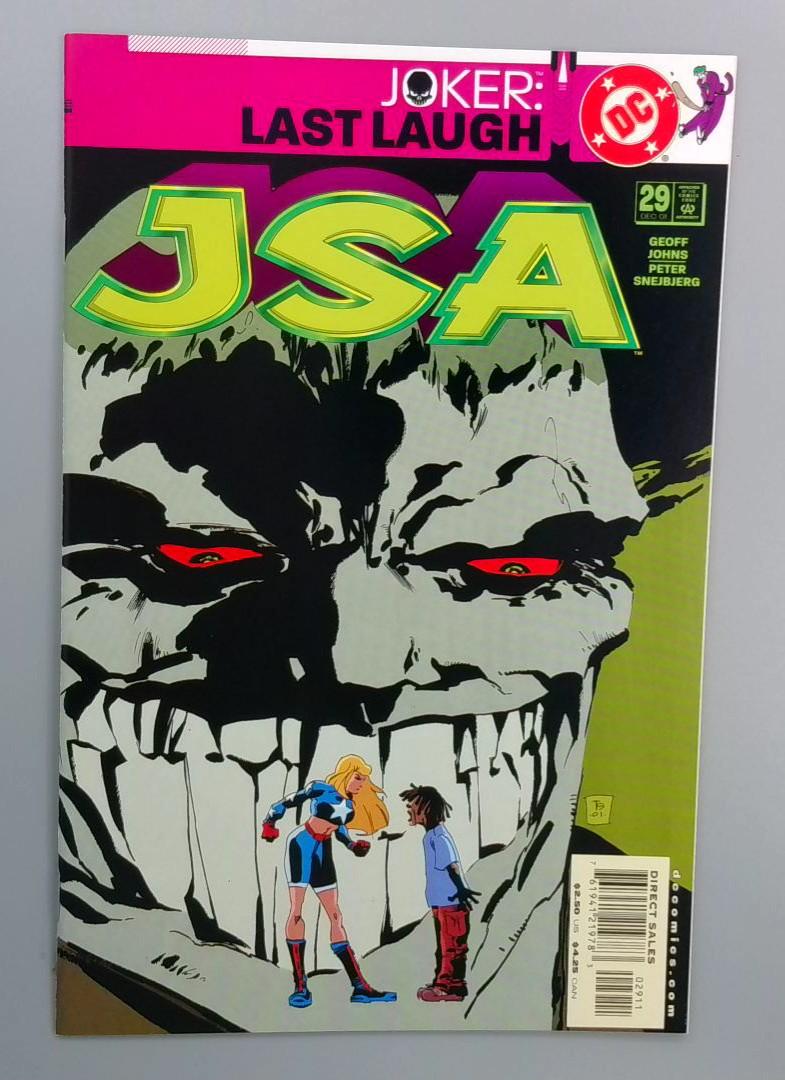 JSA #29, NM Joker Last Laugh Cvr, DC, 2001