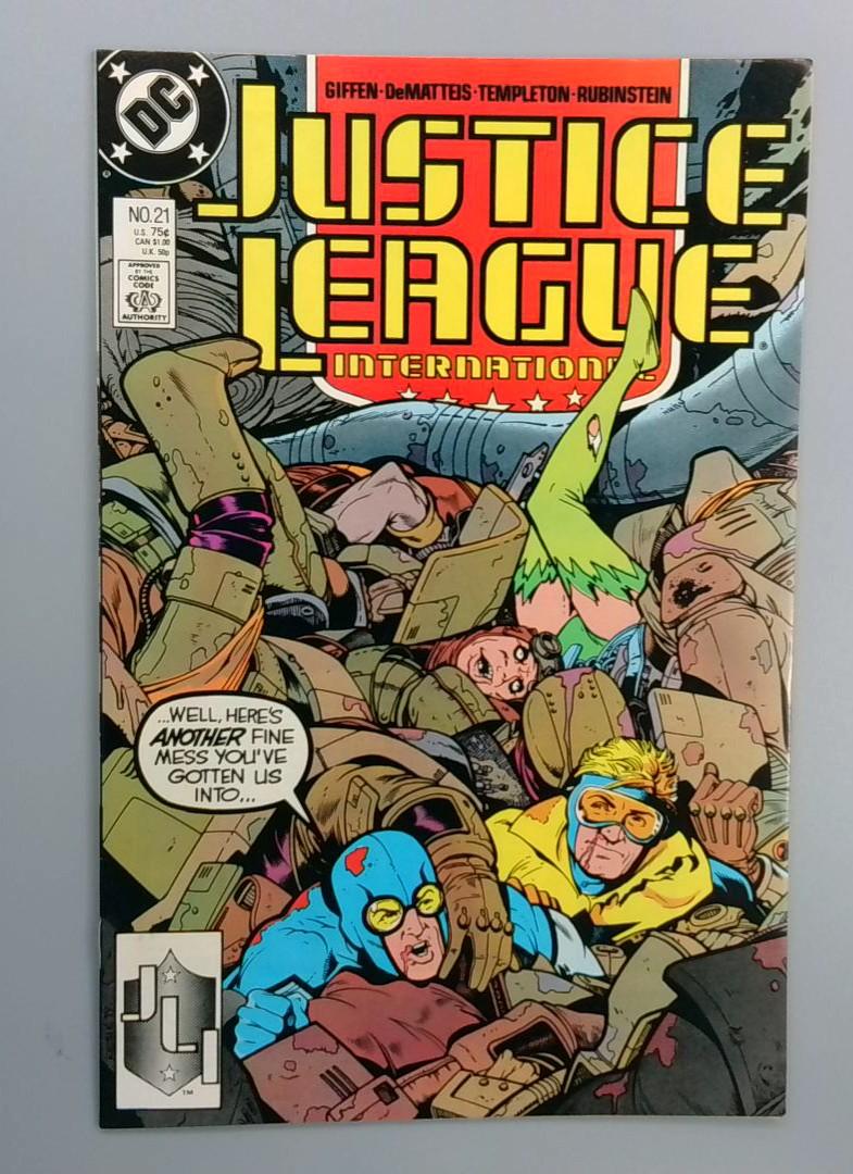 Justice League International #21, NM DC