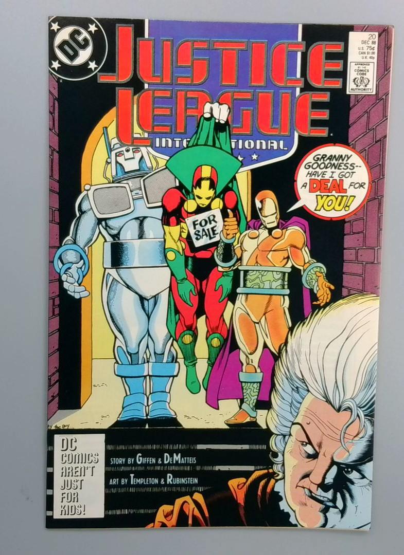 Justice League International #20, NM DC, 1988