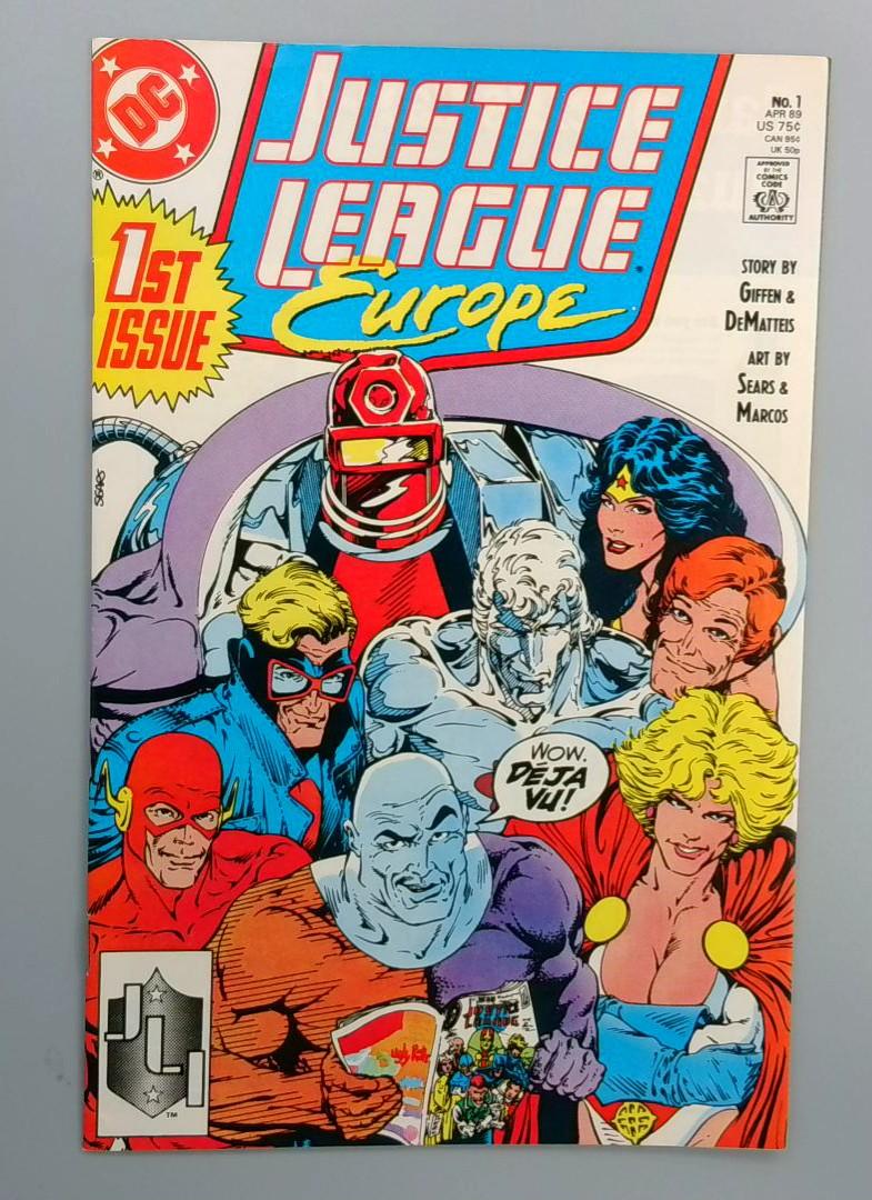 Justice League Europe #1, NM DC, 1989
