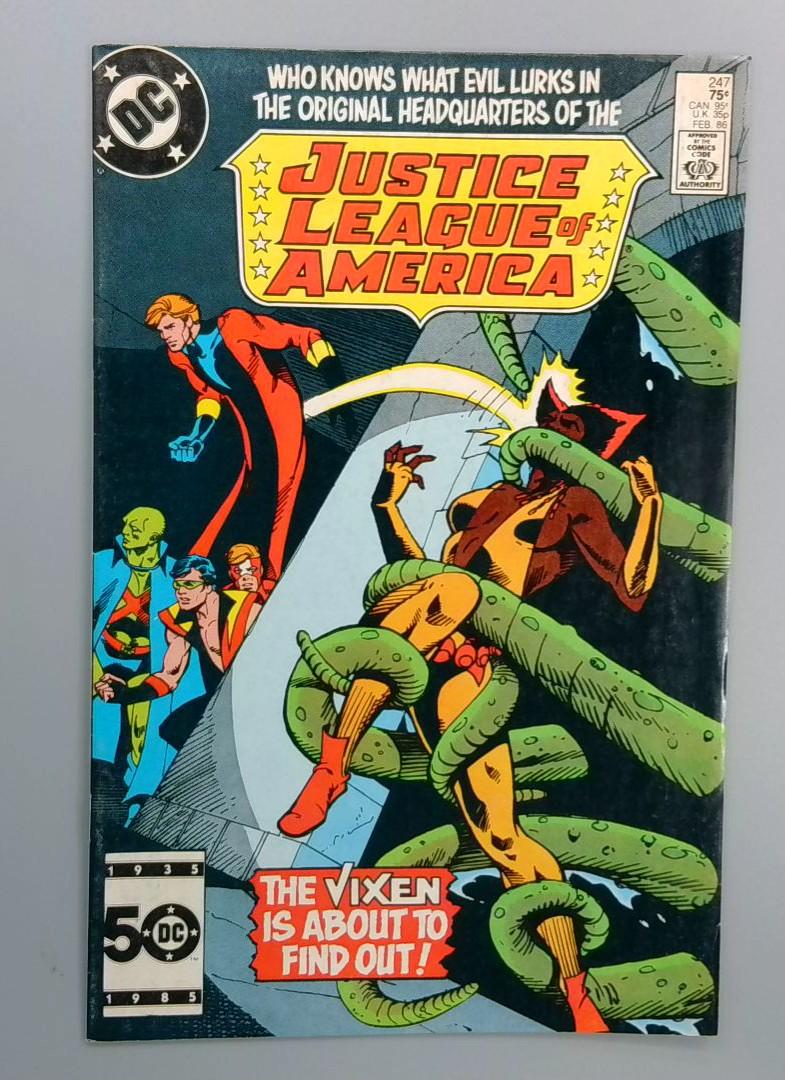Justice League of America #247, VF DC, 1986