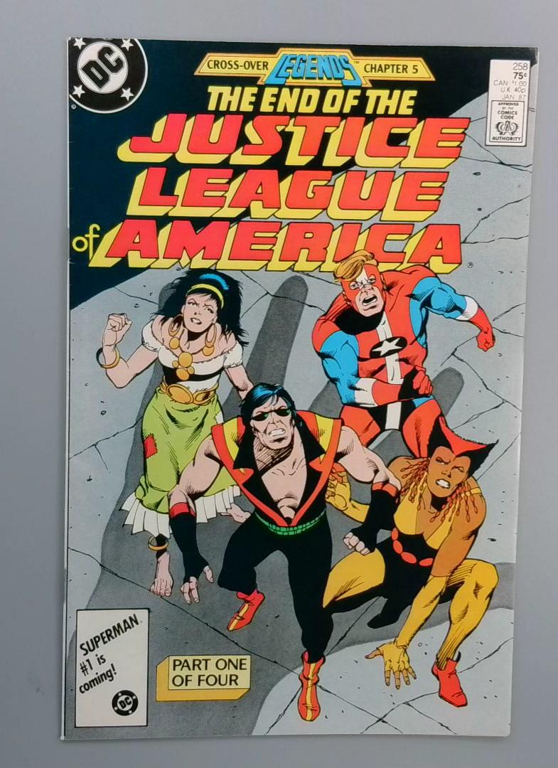 Justice League of America #258 VF-, DC, 1987