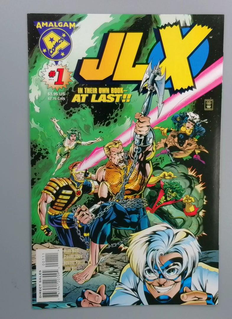 JLX #1, NM Amalgam Comics, 1996