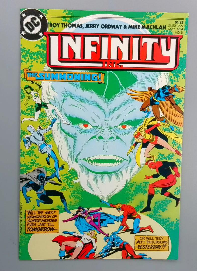 Infinity Inc. #2,VF  DC, 1984