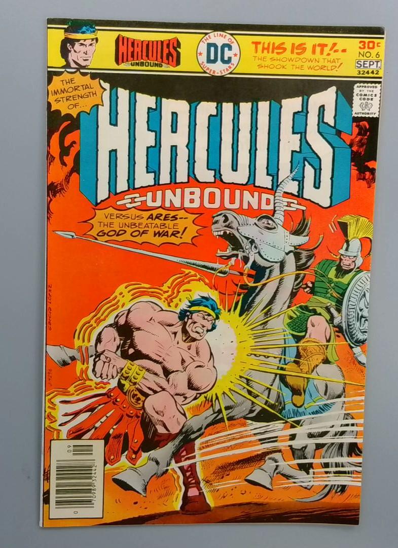Hercules Unbound #6, VF+ DC