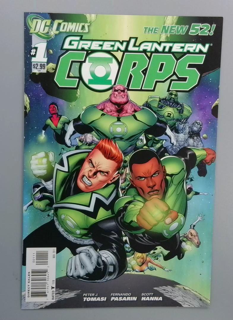 Green Lantern Corps #1, VF DC, 2011