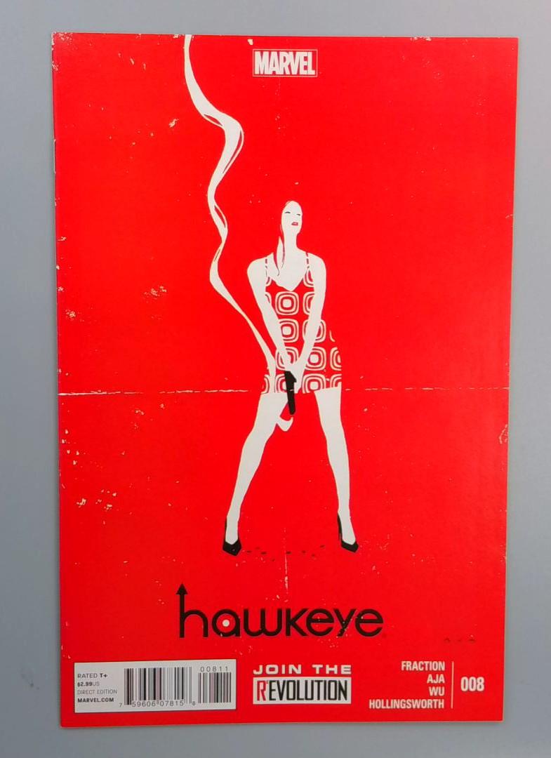 Hawkeye #8 NM David Aja Cvr, Marvel, 2013