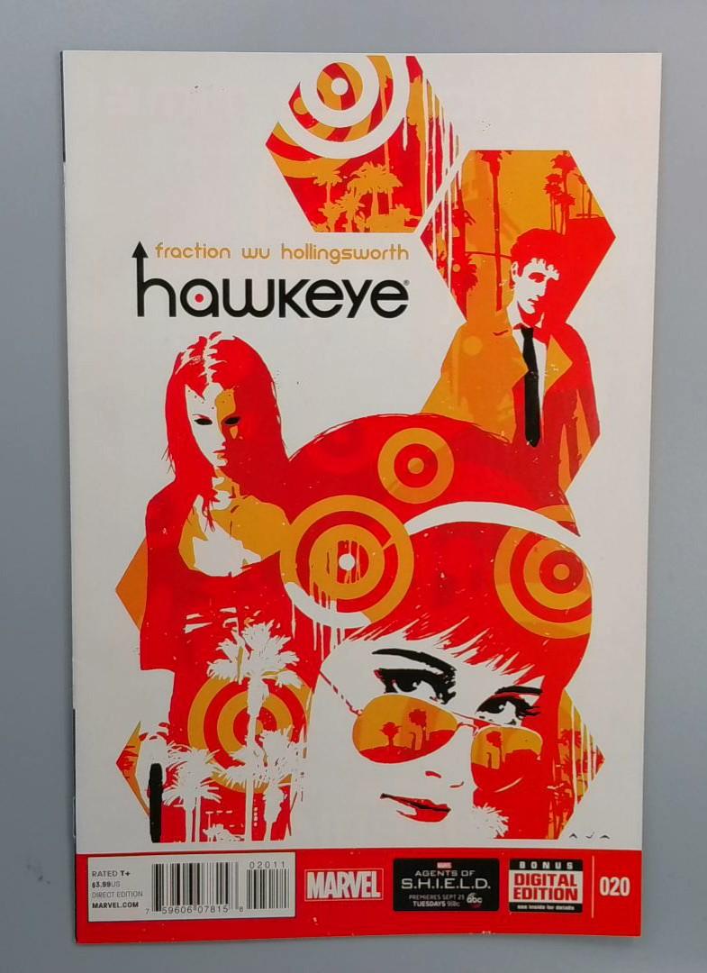 Hawkeye #20 NM Aja Cvr, Marvel, 2014