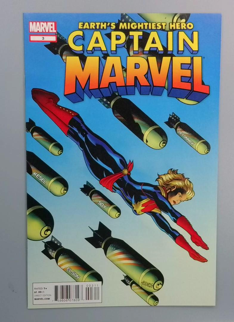 Captain Marvel #3, NM Marvel, 2012