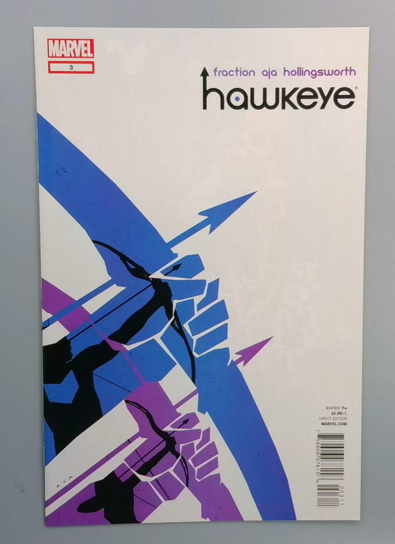 Hawkeye #3 NM Aja Cvr, Marvel, 2012