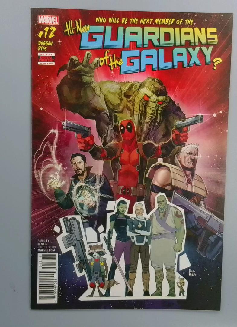 All-New Guardians of the Galaxy #12 NM Deadpool variant, Marvel 2017