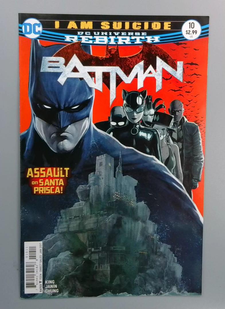 Batman #10, NM Rebirth DC, 2017